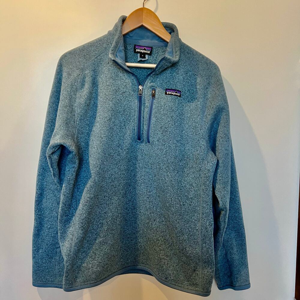 Patagonia Men’s Better Sweater size Medium Blue